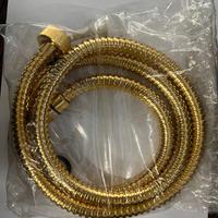 Flessibile doccetta dorato