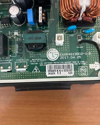 scheda pompa di calore LG