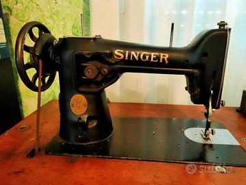 Macchina da cucire singer antica