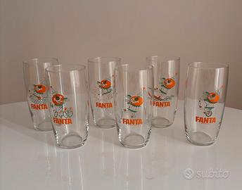 Bicchieri Fanta Vintage