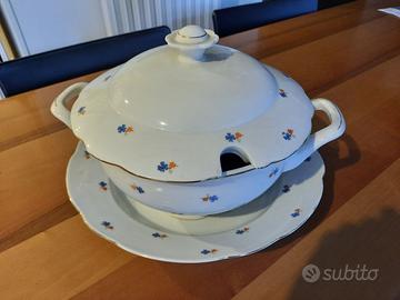 ZUPPIERA VINTAGE + piatto di portata