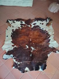 Tappeto in vera pelle di mucca naturale