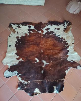 Tappeto in vera pelle di mucca naturale