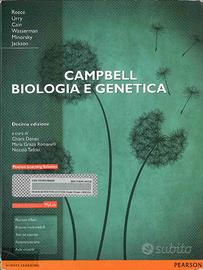 libro universitario di Biologia e Genetica
