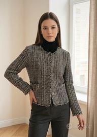 giacca in tweed