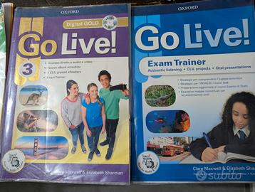Libri Inglese GoLive 1-2-3 scuola media