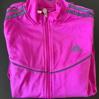Felpa adidas rosa vintage taglia 14-15y/o