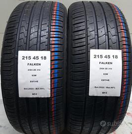 2 GOMME 215 45 18 FALKEN BF4