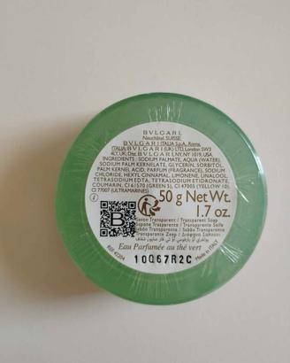 Saponetta Bulgari al thè verde originale nuova
