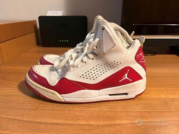 Air jordan sc-3 white fire red sale