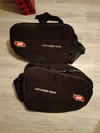 Kit borse morbide moto givi + borsa da serbatoio