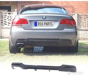 DIFFUSORE BMW E92 E93 LOOK M PERFORMANCE NERO LUCI