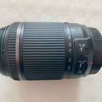OBIETTIVO TAMRON 18-200mm COMPATIBILE CANON