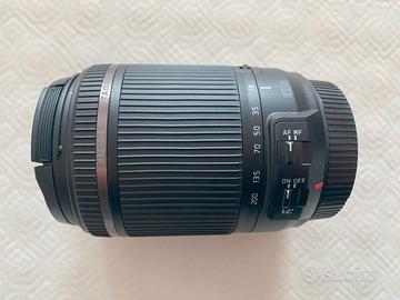 OBIETTIVO TAMRON 18-200mm COMPATIBILE CANON