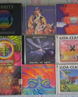 9 CD NM GOA TRANCE PSY TRANCE CLASSIC OLD SCHOOL