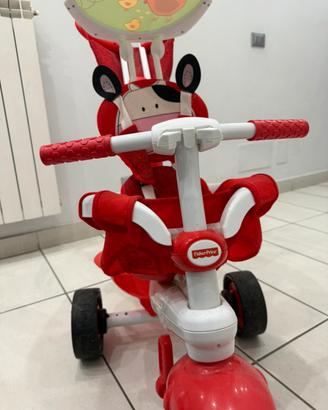 Triciclo 3 in 1 Royal Rosso Fisher Price