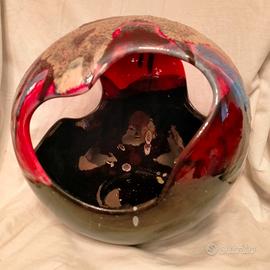 Vaso vintage in ceramica 