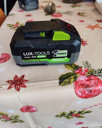 batteria lux tools 20v 