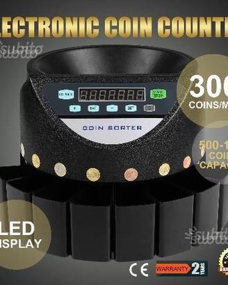 Contamonete conta monete 8 cassetti professionale