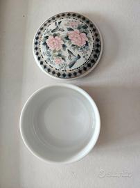 Cofanetto scatolina portagioia porcellana stile gi