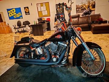  scarico rinehart harley davidson softail 