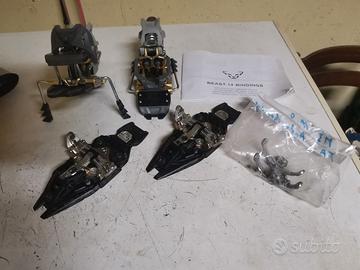 Attacchi sci alpinismo  freeraide dynafit beast 14