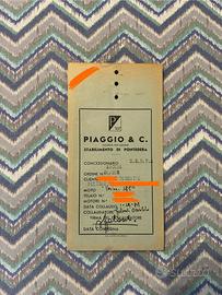 Vespa Bacchetta V1 1948