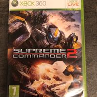 Gioco Supreme Commander 2 x XBox 360