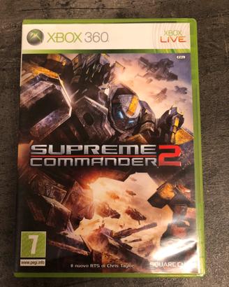 Gioco Supreme Commander 2 x XBox 360