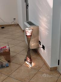 lampada da terra stile etnico