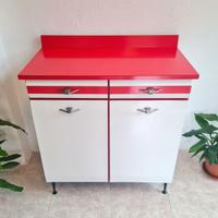 Credenza e pensile di cucina vintage, anni 60