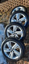 Cerchi opel con gomme estive 215 50 17
