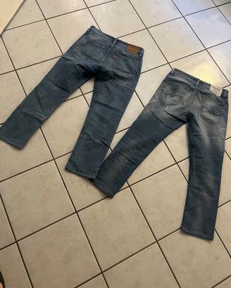 2 paia di Pantaloni jeans ragazzo