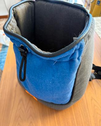 Zaino trip viola e blu