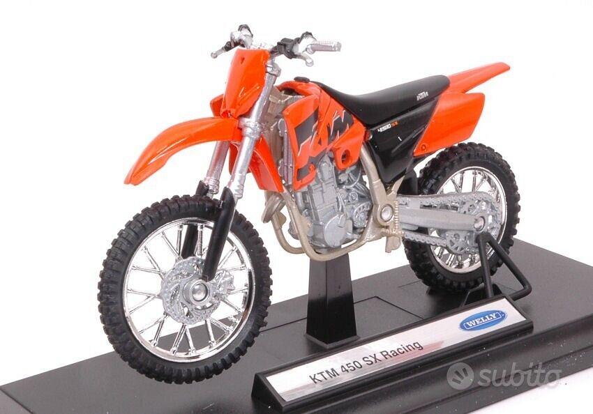 Modellino Motocross Moto Honda CRF 450 Scala 1/18 - Collezionismo