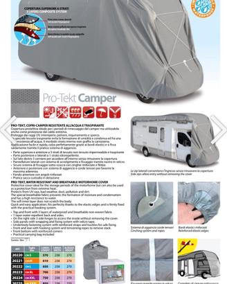 Telo copricamper