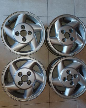 4 CERCHI IN LEGA FORD RS 4X108 R14 SIERRA ESCORT