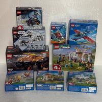 Set Lego City Lego Star Wars Technic Friends Nuov