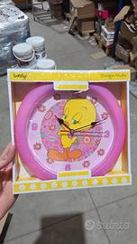tweety orologio da muro titti