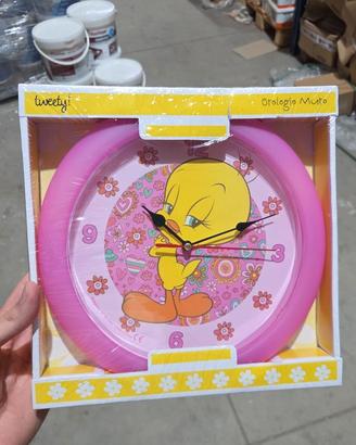 tweety orologio da muro titti