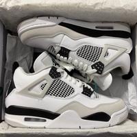 Jordan 4 Retro Military Black N 46