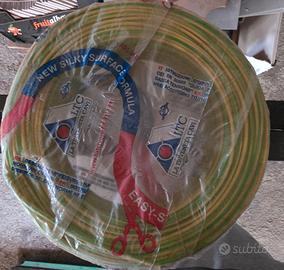 Cavo Elettrico Filo Giallo Verde 1x2.5 100 mt