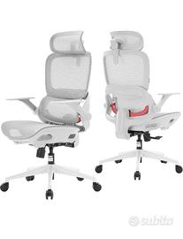 SIHOO B100LITE - Sedia da ufficio ergonomica con p