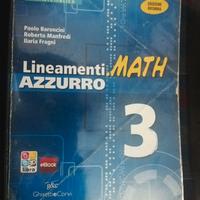 9788853818737 Lineamenti.Math Azzurro 3