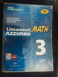 9788853818737 Lineamenti.Math Azzurro 3