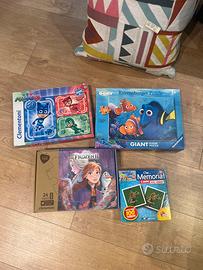 Set di giochi Puzzle e momorial