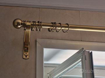 Bastoni tenda in ottone