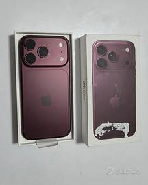 iPhone 18 pro normale 256GB Borgogna 1 ciclo 