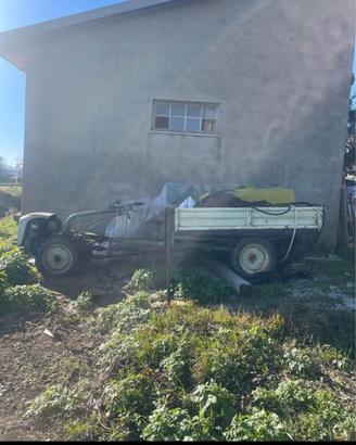 Motocoltivatore con carro 4x4