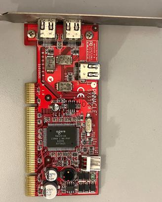 Scheda PCIe FireWire 3 porte